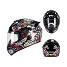 Capacete Bluetooth Retro Antiembaçante Para Motocicleta, Ideal Para Corridas De Inverno Capacete Bluetooth Retro Antiembaçante Para Motocicleta, Ideal Para Corridas De Inverno