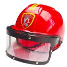 Capacete Bombeiro Infantil Resgate Brinquedo Fantasia