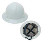 Capacete branco aba total ump
