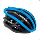 Capacete Ciclismo Absolute Prime Bicicleta Mtb Speed Cor:Preto/AzulTamanho:G