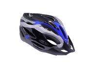 Capacete Ciclismo Element DG-025 C/ Led Adulto Grande Azul