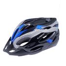 Capacete Ciclismo Mtb Com Led Sinalizador Tam. G Azul Preto Element Capacete Ciclismo Mtb Com Led Sinalizador Tam. G Azul Preto Element