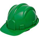 Capacete Com Carneira Prosafety Plastico Verde Wps0874
