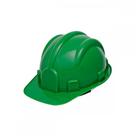 Capacete Com Carneira Prosafety Plastico Verde Wps0874