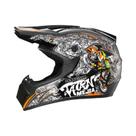 Capacete Completo Para Crianças E Jovens Com Óculos De Motocross E Luvas Protetoras Para Ciclismo