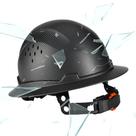 Capacete COOLJOB Full Brim Fiber Pattern OSHA