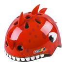 Capacete de bicicleta Atphfety Toddler Kids, dinossauro vermelho ajustável