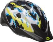 Capacete de bicicleta Bell Child Rally Lightning Preto e Amarelo 5-8y