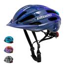 Capacete de bicicleta EXCLUSKY Kids Child Boys Girls de 5 a 13 anos 50-57 cm