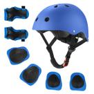 Capacete de Bicicleta Infantil Gullora Ajustável - Segurança para Crianças de 2 a 14 Anos (Azul)