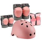 Capacete de bicicleta infantil S SPOFINE, capacete infantil para jovens adultos, joelheira, cotoveleira, protetor de pulso, conjunto de equipamentos de proteção para skate, bicicleta, patinação e ciclismo