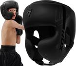 Capacete de boxe RDX Kids ajustável acolchoado Kara Muay Thai