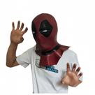 Capacete de cosplay de látex facial Mask Deadpool Full Face para festa