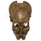 Capacete de cosplay Mask Bronze Alien Hunter Skull Sci Fi Capacete de cosplay Mask Bronze Alien Hunter Skull Sci Fi