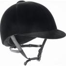 Capacete de equitação IRH Medalist Velveteen Black Tamanho 6.875