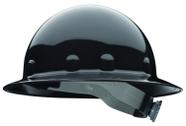 Capacete de fibra metálica E1Rw preto tamanho médio