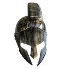 Capacete De Gladiador ouro Fantasia Espartano Cosplay