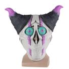 Capacete de jogo Cosplay Mask Cos Skull Horns Horror Smile