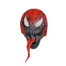 Capacete de látex Mask Venom, adereços de cosplay para o Halloween