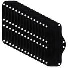 Capacete de moletom Hard Hat Topbuti, lavável, 15 peças, preta