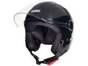 Capacete de Moto Aberto Taurus San Marino - JOY23 Preto Tamanho 58
