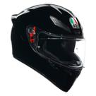 Capacete de Moto AGV K1 S Integral Preto Grande Capacete de Moto AGV K1 S Integral Preto Grande