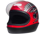 Capacete de Moto Fechado Taurus Fórmula 1 - Grafic Vermelho Tamanho 58