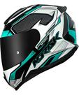 Capacete De Moto Norisk Razor Speedmax Verde Masculino Desenho:Sólido/Verde-claroTamanho do capacete:58Cor:VerdeGener