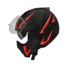 Capacete De Moto Peels Com Oculos Aberto 58 Óculos fumê