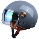 Capacete de motocicleta BEON Half 3/4 Face Retro Vintage Style