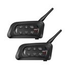 Capacete De Motocicleta Bluetooth EJEAS V4 plus 1500m Para 4 Passageiros Intercomunicador À Prova