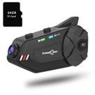 Capacete de motocicleta FreedConn R1 Plus Bluetooth com câmera