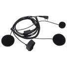 Capacete de motocicleta Intercom Headset Diyeeni para Kenwood