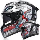 Capacete de motocicleta MotuOMR Full Face aprovado pelo DOT unissex