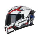 Capacete De Motocicleta Unissex Aprovado Pelo DOT Com Viseira Dupla E Função Flip up Capacete De Motocicleta Unissex Aprovado Pelo DOT Com Viseira Dupla E Função Flip up