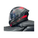 Capacete De Motocicleta Unissex Aprovado Pelo DOT Com Visor Solar Duplo E Equipamento De Proteção Capacete De Motocicleta Unissex Aprovado Pelo DOT Com Visor Solar Duplo E Equipamento De Proteção