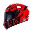 Capacete De Motocicleta Unissex DOT Completo Para Segurança Em Passeios Ao Ar Livre, Universal Para