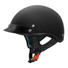 Capacete de motocicleta VCAN Cruiser Solid Flat Black (Large)