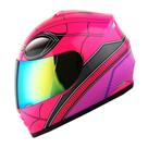 Capacete de motocicleta WOW Spider Pink Youth aprovado pelo DOT