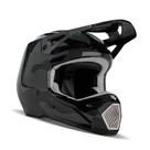 Capacete de motocross Fox Racing V1 BNKR Preto Camo Tamanho M