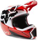 Capacete de Motocross Fox Racing V1 LEED Flo Vermelho - Tamanho P Capacete de Motocross Fox Racing V1 LEED Flo Vermelho - Tamanho P
