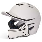 Capacete de rebatidas CHAMPRO Legend Plus HX para homens - branco/preto Capacete de rebatidas CHAMPRO Legend Plus HX para homens - branco/preto