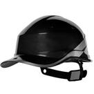 Capacete de segurança aba frontal com carneira - Baseball Diamond V (Preto)