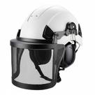 Capacete de Segurança Com Abafador e Protetor Facial Modelo PRO