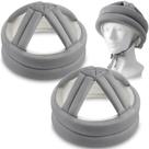 Capacete de segurança Elder Head Woanger Anti Fall, 2 peças, cinza