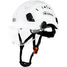 Capacete de segurança SAFEBUILDER Hard Hat com viseira ajustável