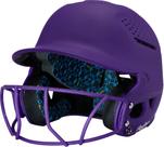 Capacete de Softball Rawlings RX2 Series Júnior Roxo
