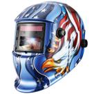 Capacete de soldagem DEKOPRO Auto Darkening True Color Blue Eagle Capacete de soldagem DEKOPRO Auto Darkening True Color Blue Eagle