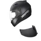 Capacete Ebf New Spark Solid Preto Fosco Mais Viseira Fumê Capacete Ebf New Spark Solid Preto Fosco Mais Viseira Fumê