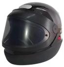 Capacete ebf solid (automatico) preto brilho tamanho - 58 Capacete ebf solid (automatico) preto brilho tamanho - 58